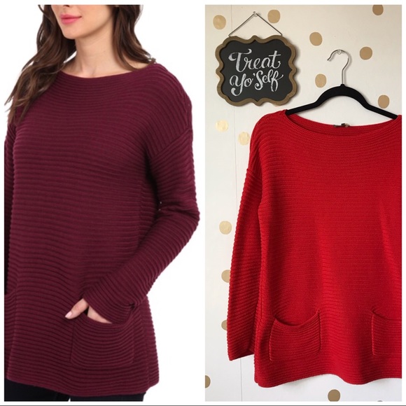 Vince Camuto Sweaters - Vince Camuto Tunic Sweater With Pockets